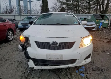 2010 Toyota Corolla Base from USA, damaged, VIN 2T1BU4EE3AC276480